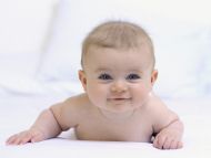  Babies & Kids Wallpapers » Sweetheart Loveable Baby with Blue Eyes