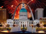 Fireworks Display, St Louis, Missouri